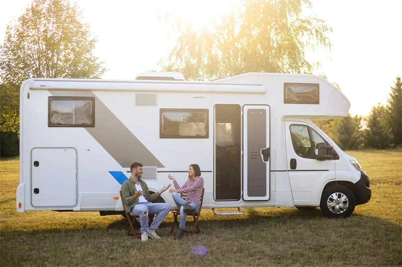 caravan air and water combi heater