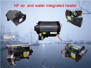 Escalfador de caravana d'aigua calenta i gas d'aire